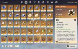 GENSHIN IMPACT - AR52, 11T5⭐Furina C3, Navia...