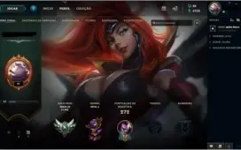 Conta: 55 Skins (Ultimate Ez + Miss) / 84 Campeões / Etc...