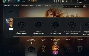Unranked com 150 Champs e 67 Skins ( MAIN SUP )