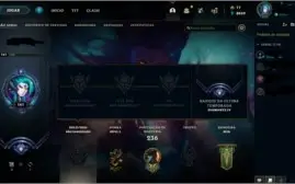 Diamante, Já foi Mestre. Tenho Irelia e Evelynn de prestígio