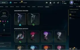 Diamante, Já foi Mestre. Tenho Irelia e Evelynn de prestígio