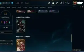 Vendo Conta League Of Legends 2012