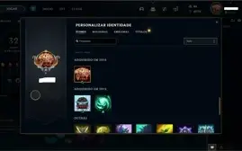 Vendo Conta League Of Legends 2012