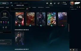 Vendo Conta League Of Legends 2012