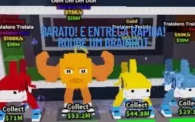 🌀✨ Brainrot Misterioso Aleatório –  Roube Um Brainrot ✨🌀