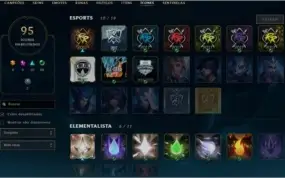 Conta League of Legends.