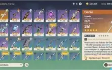 AR39 5*VENTI 5*TARTAGLIA + 5*KEQING + ARMA 5* + 4* C/ CONST