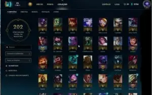 Conta League of legends