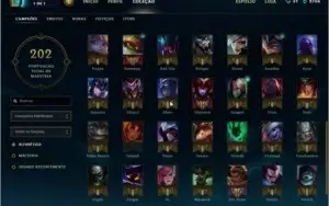Conta League of legends