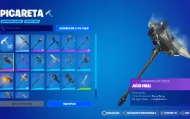 (Fortnite) conta com skins antigas + 700 V-Bucks