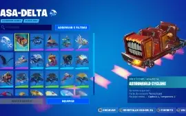 (Fortnite) conta com skins antigas + 700 V-Bucks
