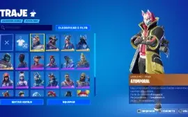 (Fortnite) conta com skins antigas + 700 V-Bucks