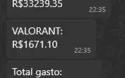 ✨✅ CONTA 2010 1593 SKINS (+35K GASTO) + VALORANT (+1k600) ✅✨