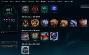 ✨✅ CONTA 2010 1593 SKINS (+35K GASTO) + VALORANT (+1k600) ✅✨