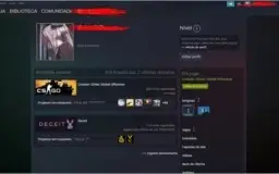 CONTA STEAM | CSGO + PRIME | 285 HORAS | PRATA DE ELITE