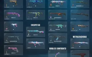 conta valorant varias skins