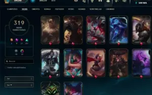 Conta Full acesso, lv777,319 skins