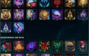 Conta League of Legends lol lvl 314 +190skins