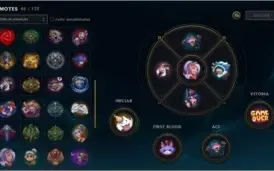Conta League of Legends lol lvl 314 +190skins