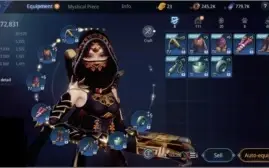 Conta Mir4 lvl 67 72k Power SA74