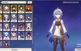GENSHIN IMPACT - AR55 DILUC C2+GANYU+AMOS+ZHONG+QIQI+XIAO...