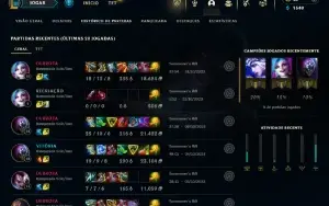 Conta Prata Com 54 Skins