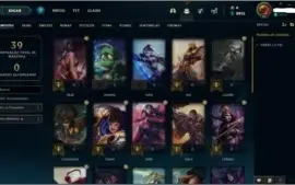 Conta league of legends diamante4