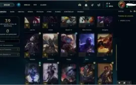 Conta league of legends diamante4