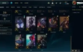 Conta league of legends diamante4