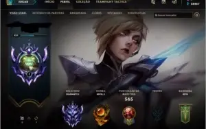 CONTA LEAGUE OF LEGENDS DIAMANTE 1 3 SKINS ULTIMATE