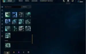 CONTA LEAGUE OF LEGENDS DIAMANTE 1 3 SKINS ULTIMATE