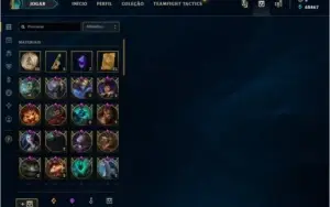 CONTA LEAGUE OF LEGENDS DIAMANTE 1 3 SKINS ULTIMATE