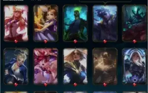 CONTA DE LOL, TFT E VALORANT COM SKINS