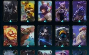 CONTA DE LOL, TFT E VALORANT COM SKINS