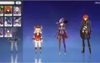 Genshin Impact DILUC + TUMULO DO LOBO + AST MONA + KLEE+QIQI