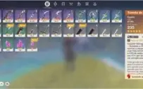 Genshin Impact DILUC + TUMULO DO LOBO + AST MONA + KLEE+QIQI
