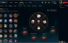 CONTA DE LOL SUPER RARA - CONTA DE COLECIONADOR