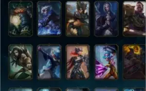 Vendo conta lol Platina com diversas skin