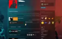 duas contas steam uma com 25k horas e outra com medalhas