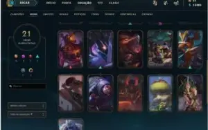 Conta lol Platina 3