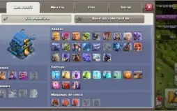 Clash of clans C12 quase Full, valor R$ 480,00