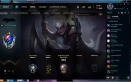 Conta Level 43 Elo Prata Campeões 140