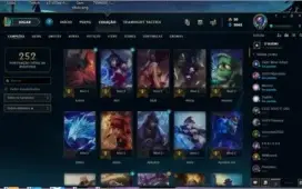 Conta Level 43 Elo Prata Campeões 140