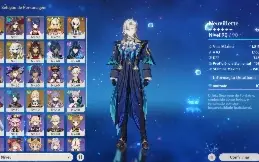 Neuvillette C6 + Bis + Shilonen + Nahida C1 + Arlecchino