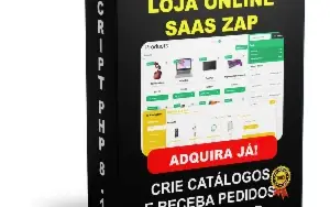 Script Php Saas Loja Online Zap(Funciona com Php 8.1)