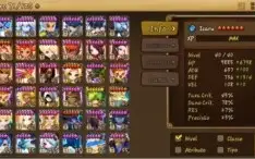 Conta Summoners war, 39 Monstro 6*, 14 nat 5 no preço.