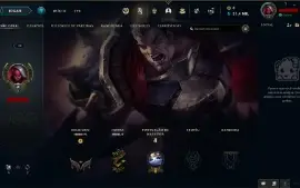 Conta De Lol Ferro 4 - 0% Winrate - Sem Email Confirmado