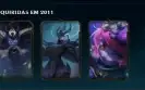 Conta lol com skins raras barata, unico dono desde n.a.