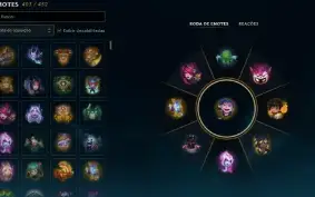 Conta lol com skins raras barata, unico dono desde n.a.