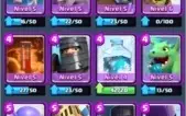 CONTA CLASH ROYALE NIVEL 12 + 36 LENDARIAS,MAX 4755 TROFEUS